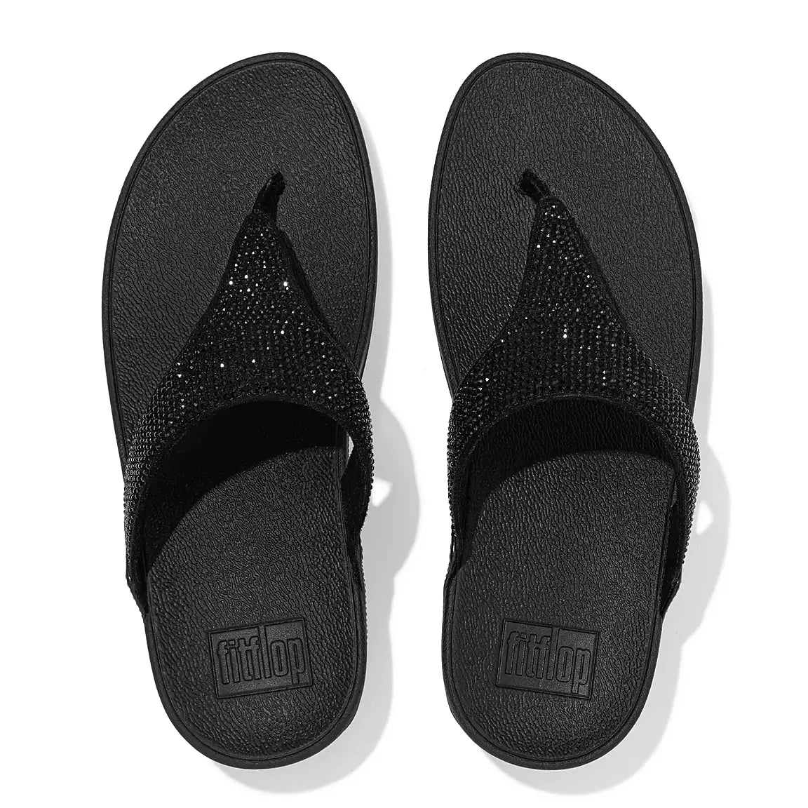 Crystal Toe-Post Sandals LULU Microwobbleboard