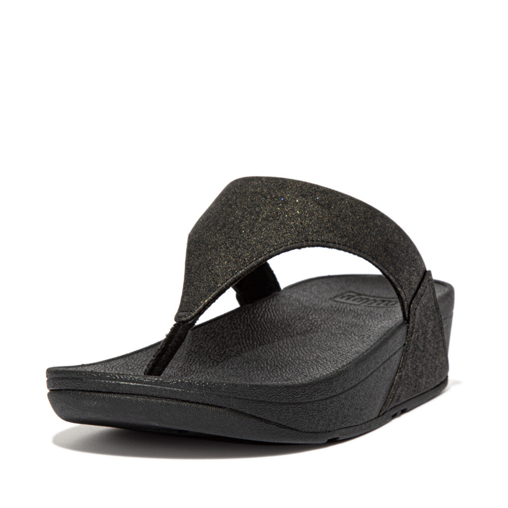 FitFlop Lulu Shimmer Toe-Post Microwobbleboard