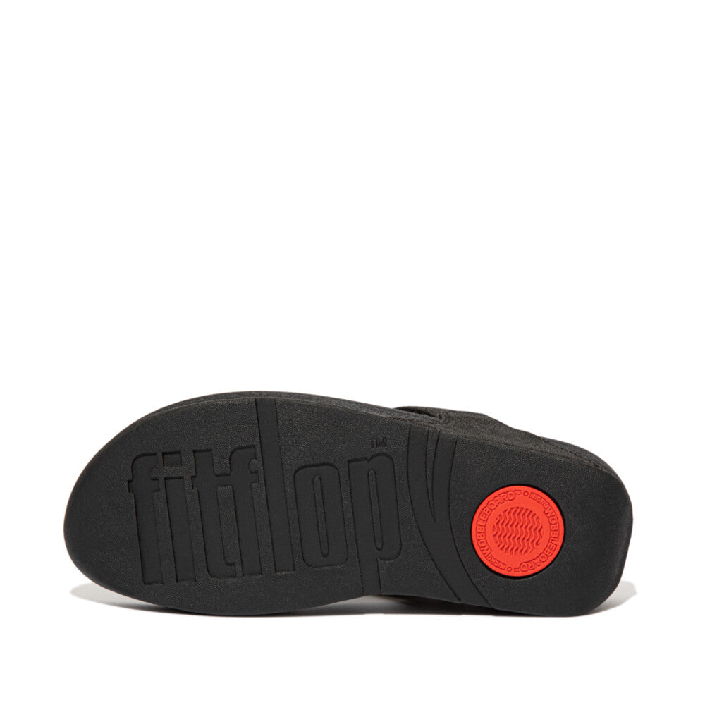 FitFlop Lulu Shimmer Toe-Post Microwobbleboard