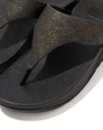 FitFlop Lulu Shimmer Toe-Post Microwobbleboard