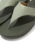 FitFlop Lulu Shimmer Toe-Post Microwobbleboard