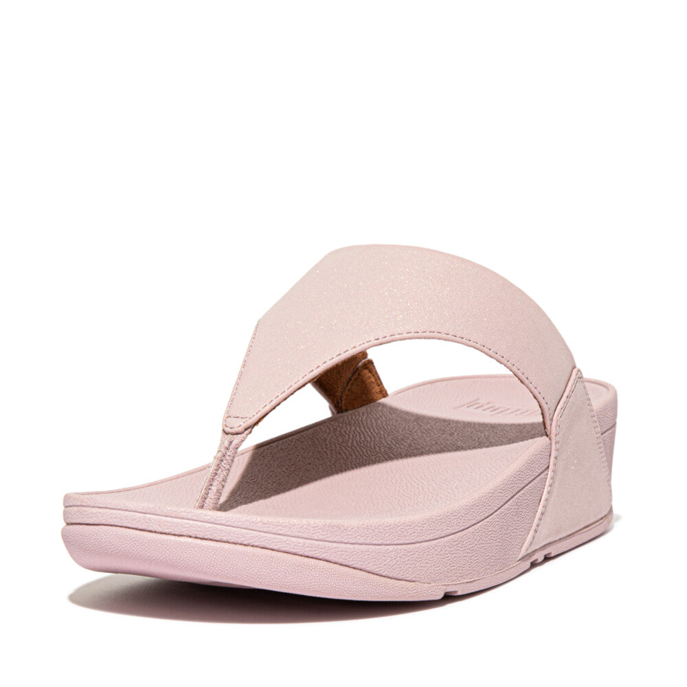 FitFlop Lulu Shimmer Toe-Post Microwobbleboard