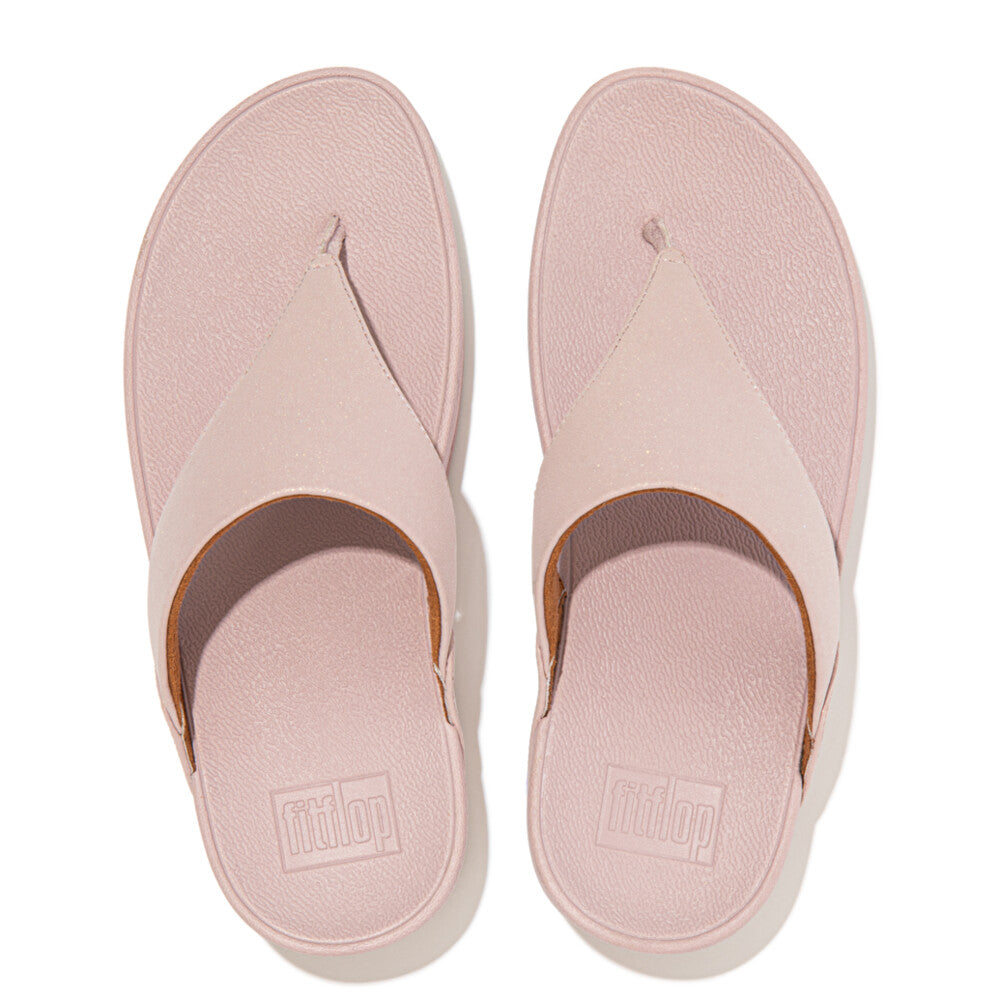 FitFlop Lulu Shimmer Toe-Post Microwobbleboard