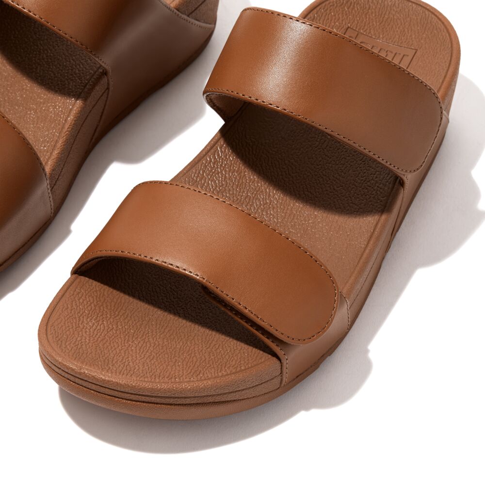FitFlop LULU Adjustable Leather Sandals