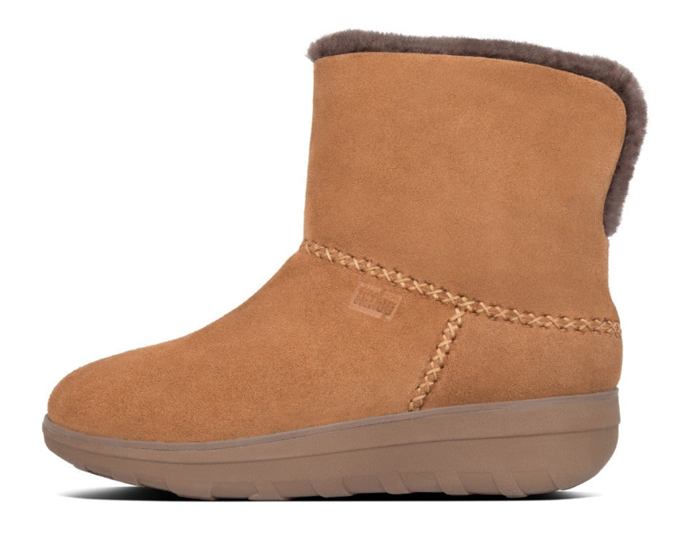 FitFlop FitFlop ORIGINAL MUKLUK SHORTY Double-Faced Shearling Ankle Boots  Chestnut 4 