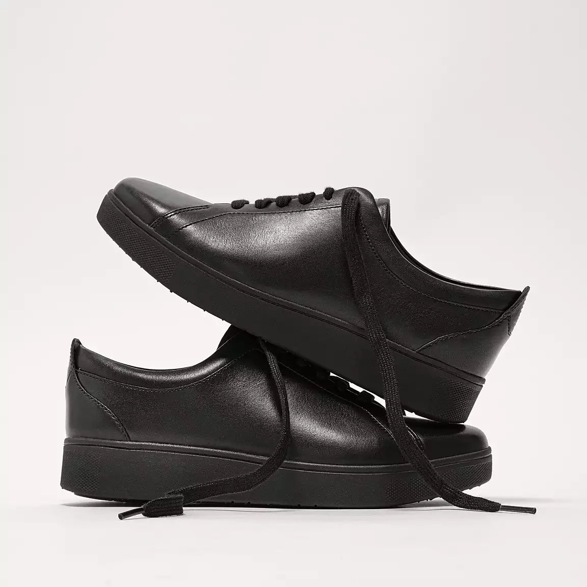 FitFlop Rally Leather Trainers Anatomicush