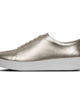 FitFlop FitFlop RALLY Leather Trainers  Platino 3 