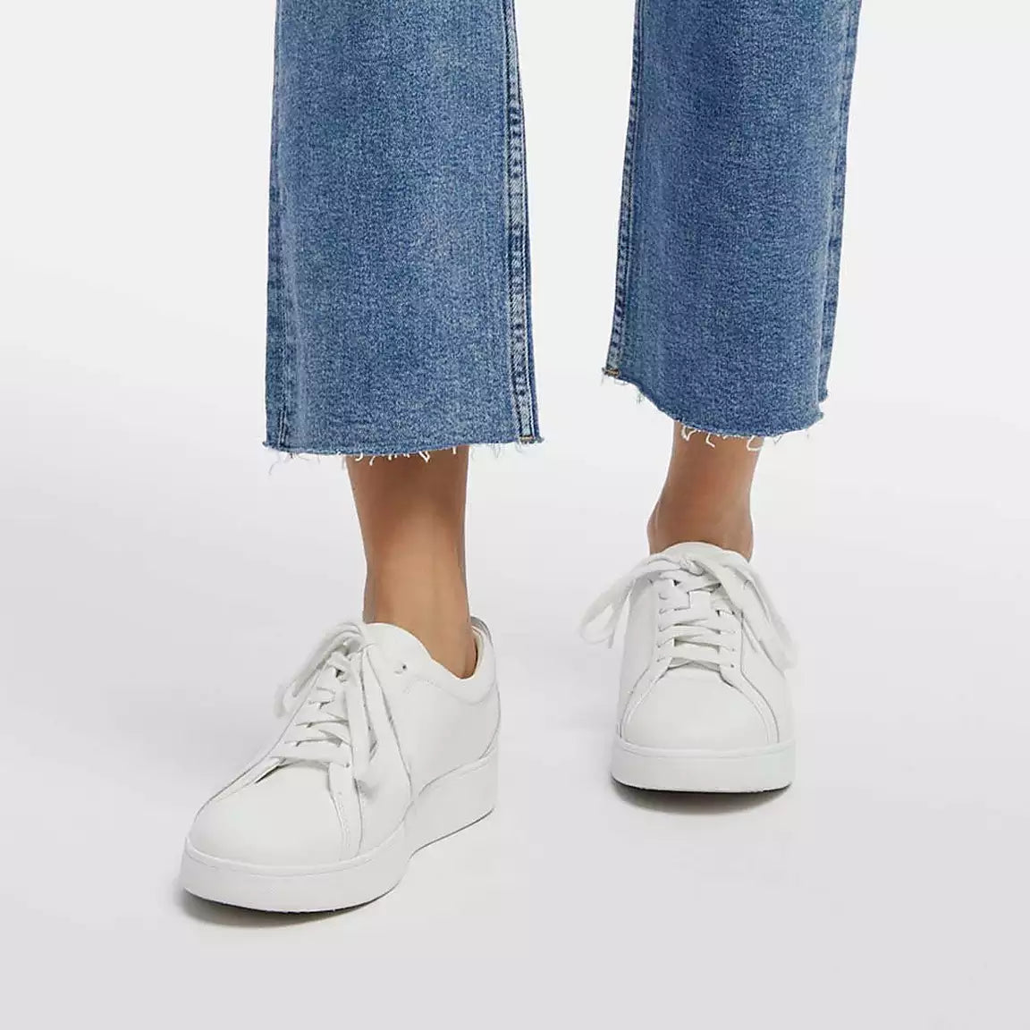 FitFlop Rally Leather Trainers Anatomicush