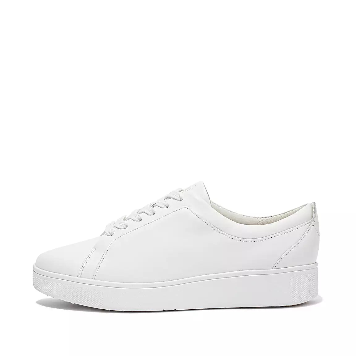 FitFlop Rally Leather Trainers Anatomicush Urban White 3