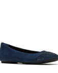 FitFlop FitFlop DELICATO Crystal Cap-Toe Denim Ballerinas Slip On