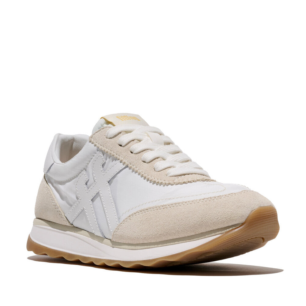FitFlop FitFlop RETRO-Q FF Fabric/Suede Trainers SNEAKER
