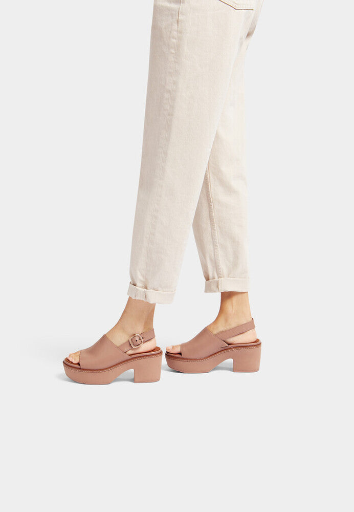 FitFlop Pilar Leather Mules - Trenton