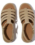 FitFlop FitFlop PLATFFORMS Espadrille Suede Fisherman Wedge Sandals Sandal