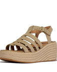 FitFlop FitFlop PLATFFORMS Espadrille Suede Fisherman Wedge Sandals Sandal