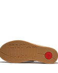 FitFlop PLATFFORMS Espadrille Metallic-Leather Wedge Slides Slide