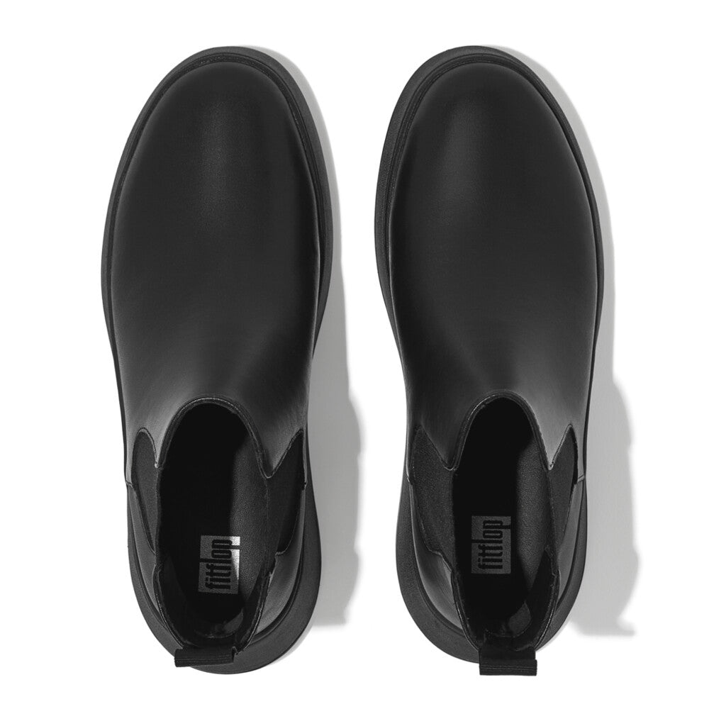 FitFlop FitFlop F-MODE Leather Flatform Chelsea Boots    