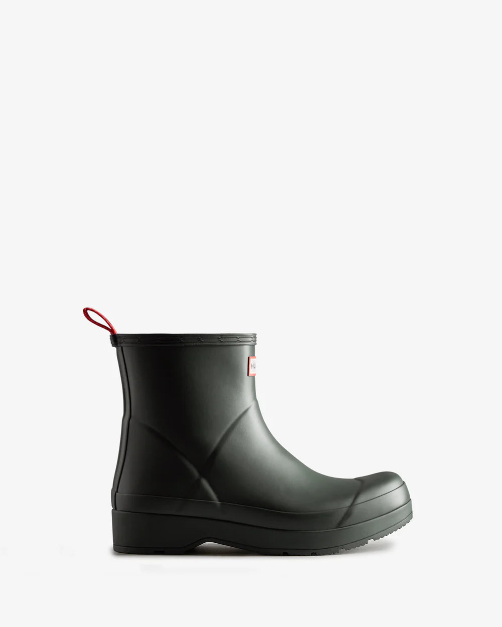 Hunter Men's play short wellington boots Boot Artic Moss 6