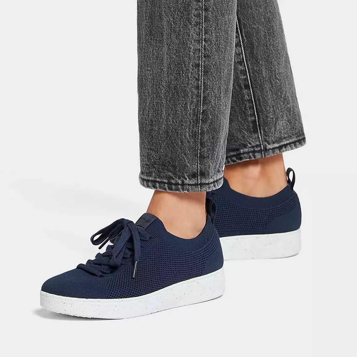 FitFlop Rally EO1 Knit Trainers Anatomicush