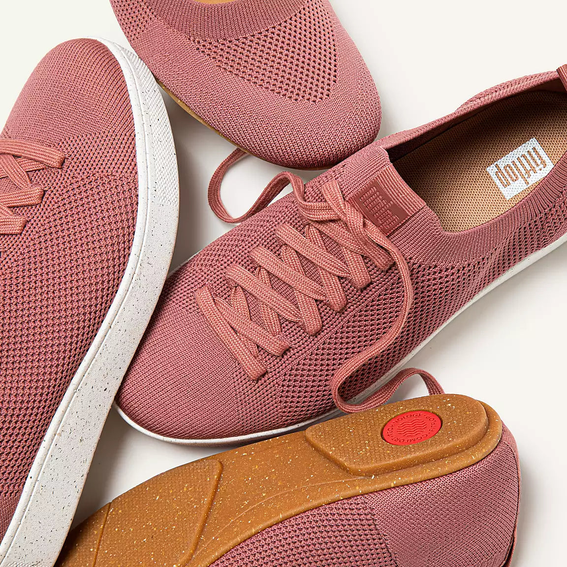 FitFlop Rally EO1 Knit Trainers Anatomicush