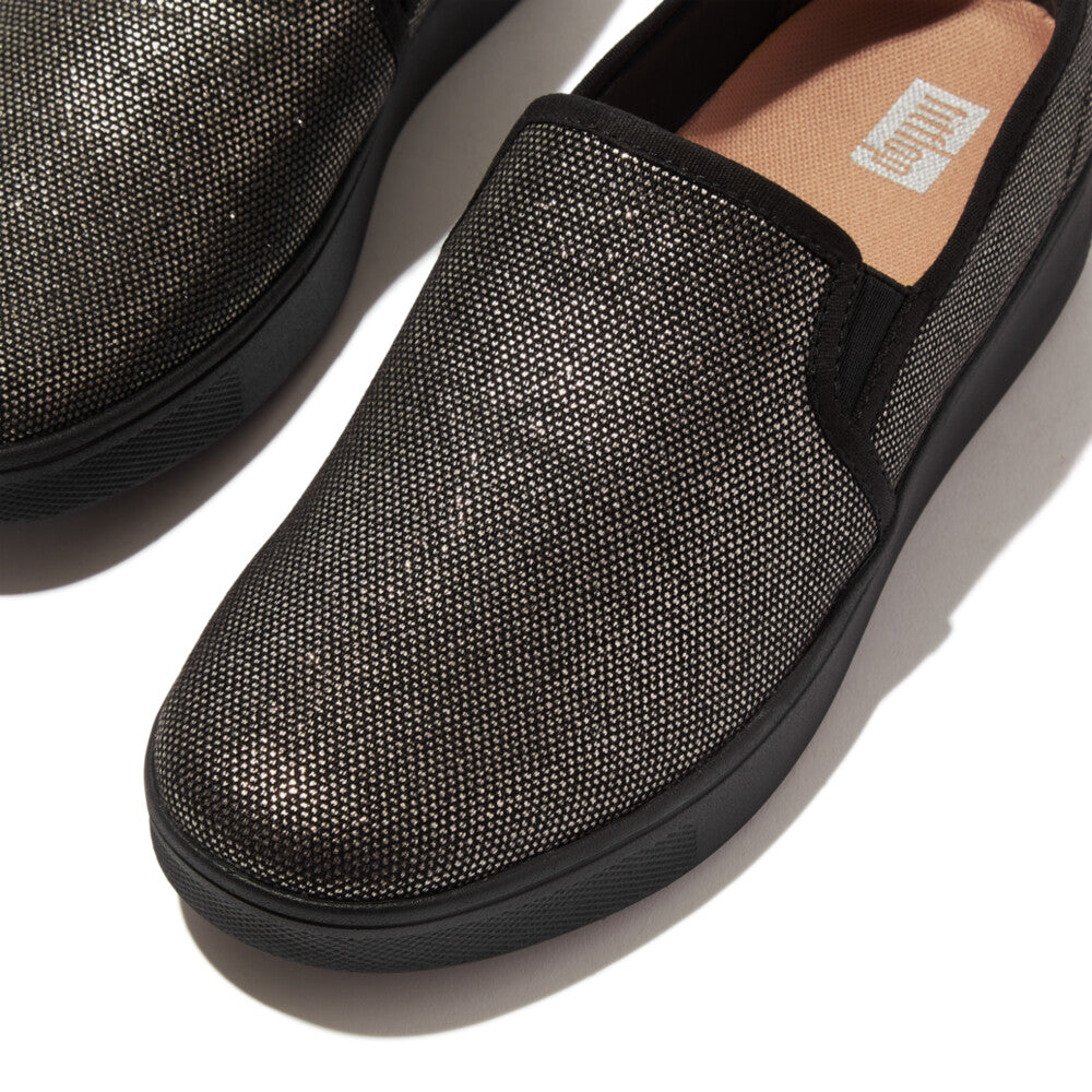 Glitz Canvas Skate Trainers RALLY Anatomicush