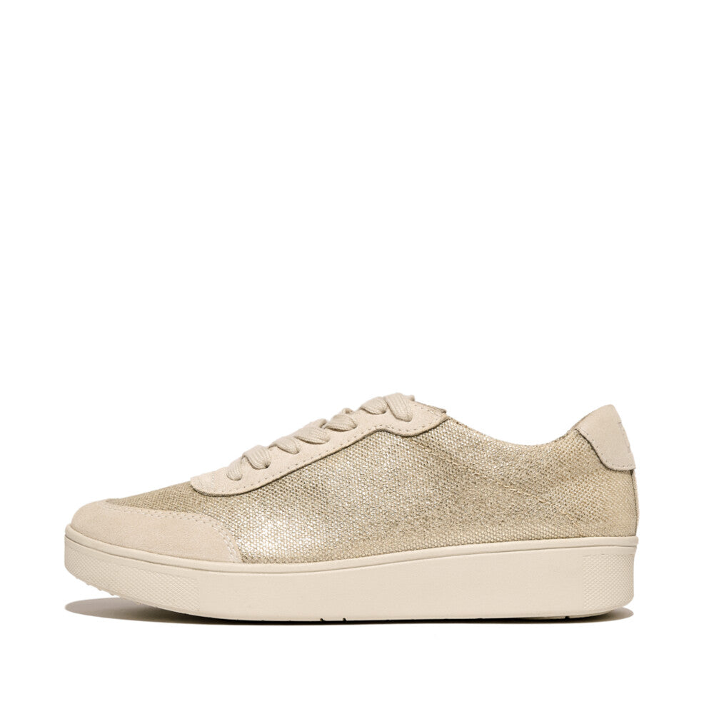 Glitz Canvas Trainers RALLY Anatomicush Platino 6