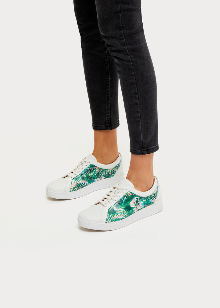 FitFlop Rally Jungle Print Trainers Anatomicush