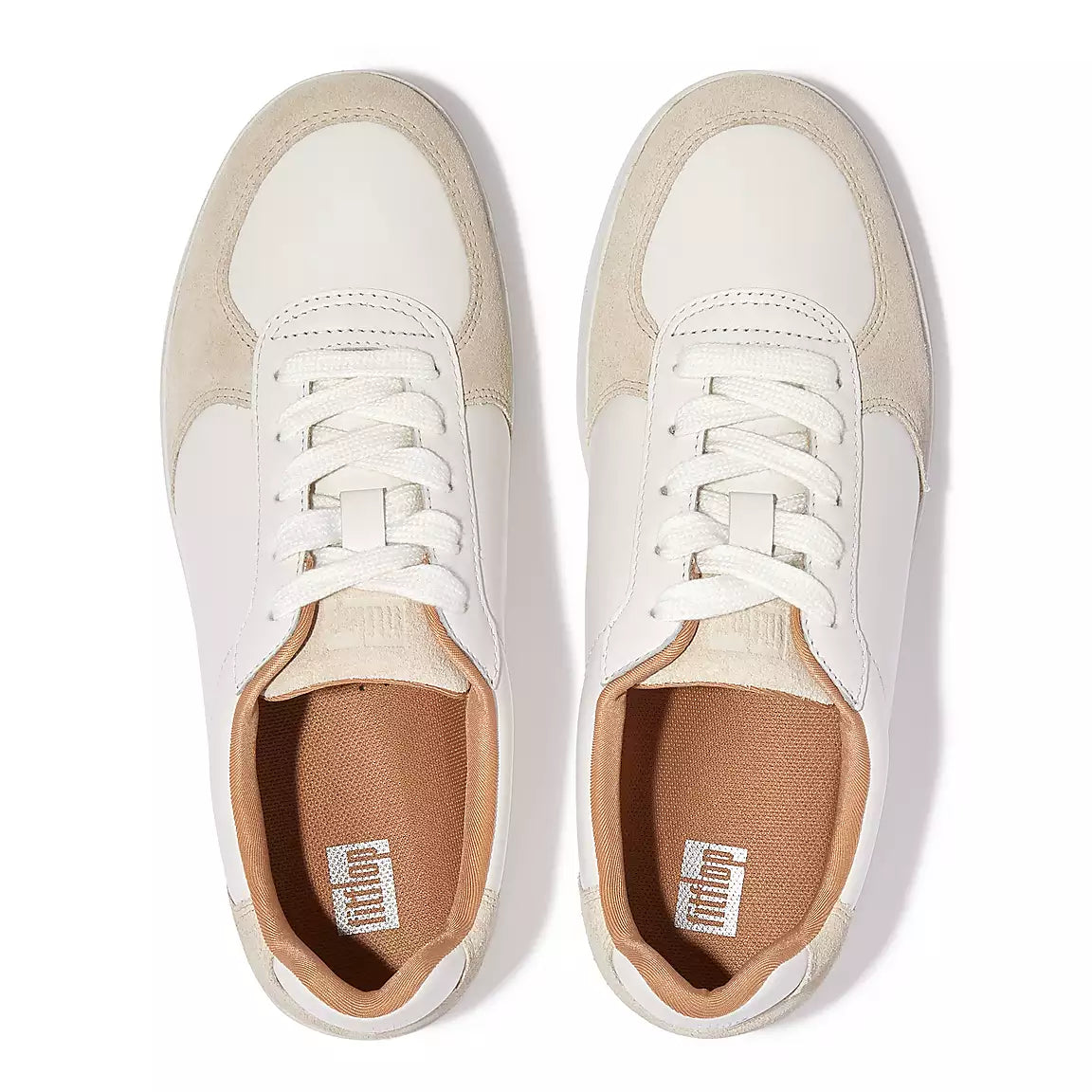 FitFlop FitFlop RALLY Leather/Suede Panel Trainers    