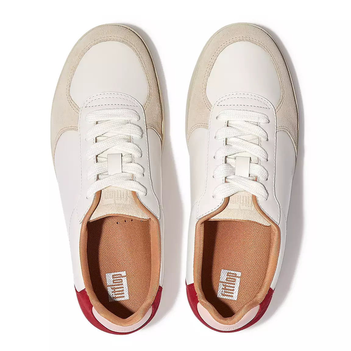 FitFlop FitFlop RALLY Leather/Suede Panel Trainers    