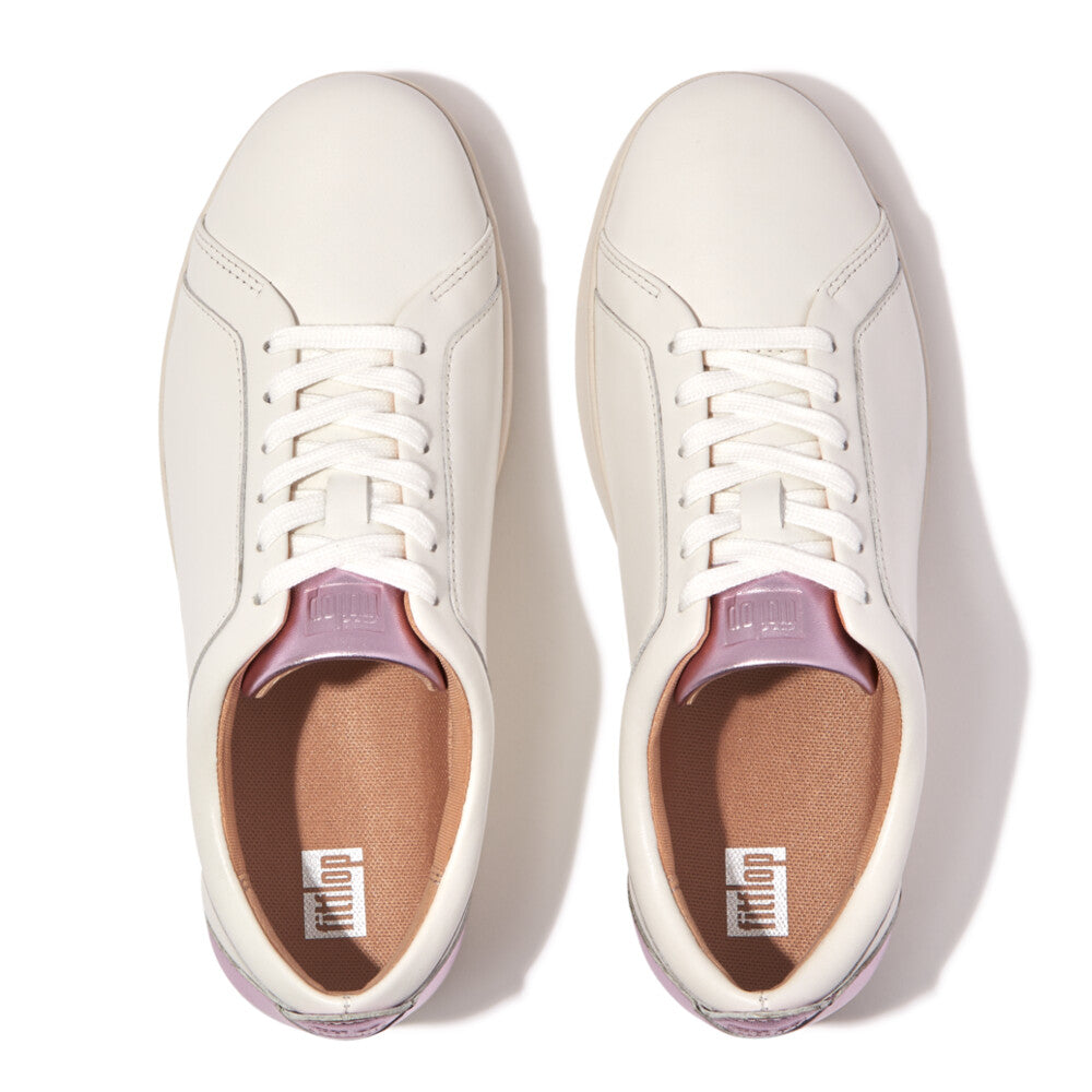 FitFlop FitFlop RALLY Metallic-Backtab Leather Sneakers    