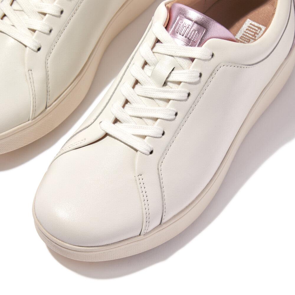 Fitflop white leather sneakers deals