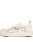 FitFlop Rally Crystal Knit Tennis Trainers Anatomicush Cream 4