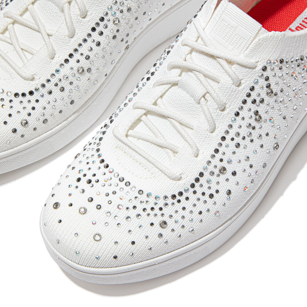 FitFlop Rally Ombre Crystal Knit Trainers Anatomicush