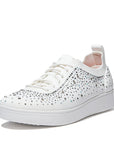 FitFlop Rally Ombre Crystal Knit Trainers Anatomicush