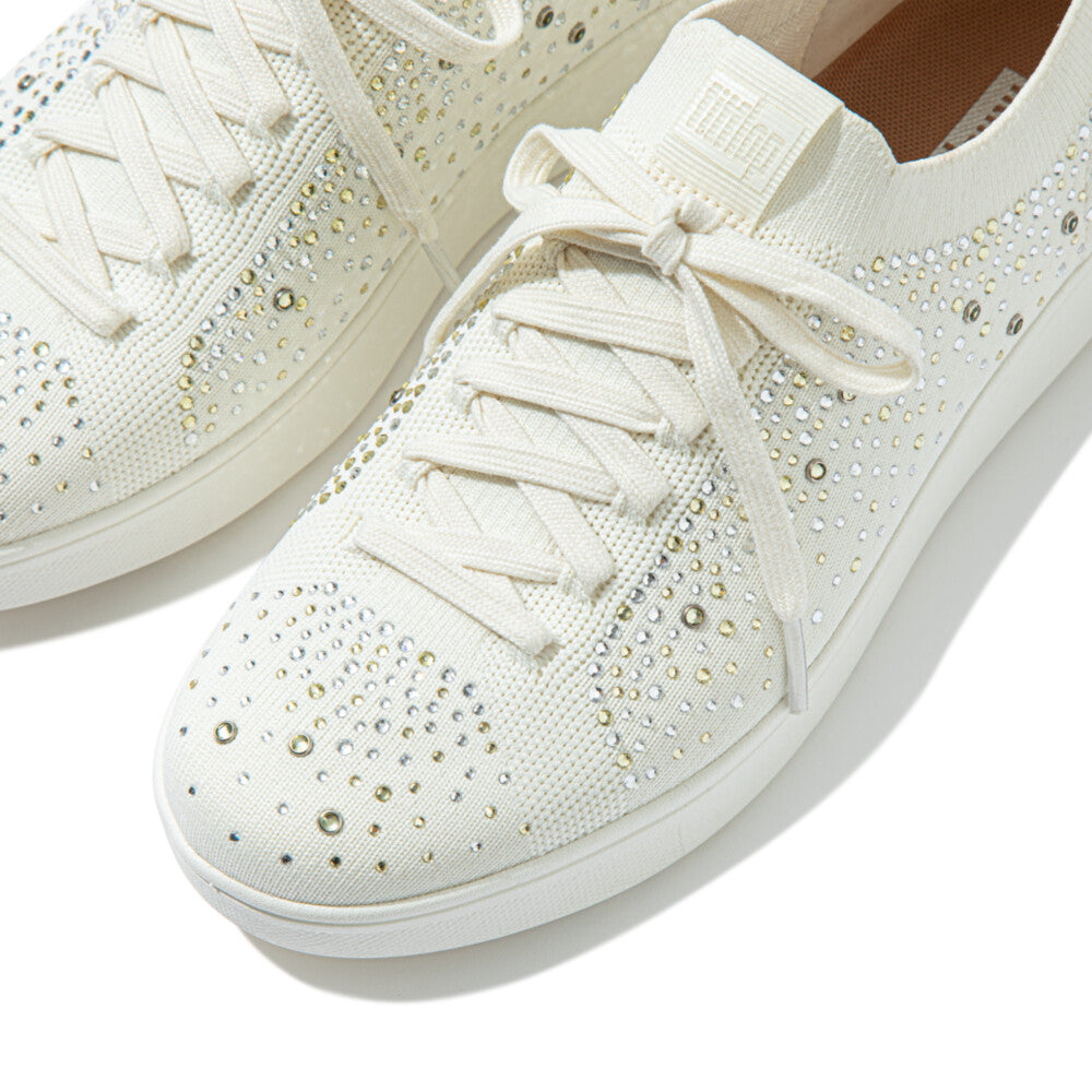FitFlop Rally Crystal Knit Tennis Trainers Anatomicush