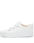 FitFlop FitFlop RALLY Strap Leather Trainers  Urban white 3 