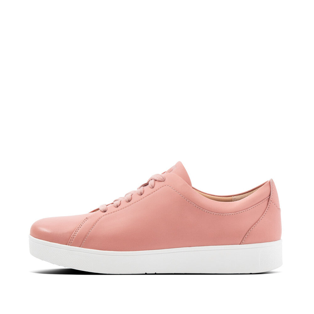 FitFlop FitFlop RALLY Leather Trainers  Rose Pink 4 