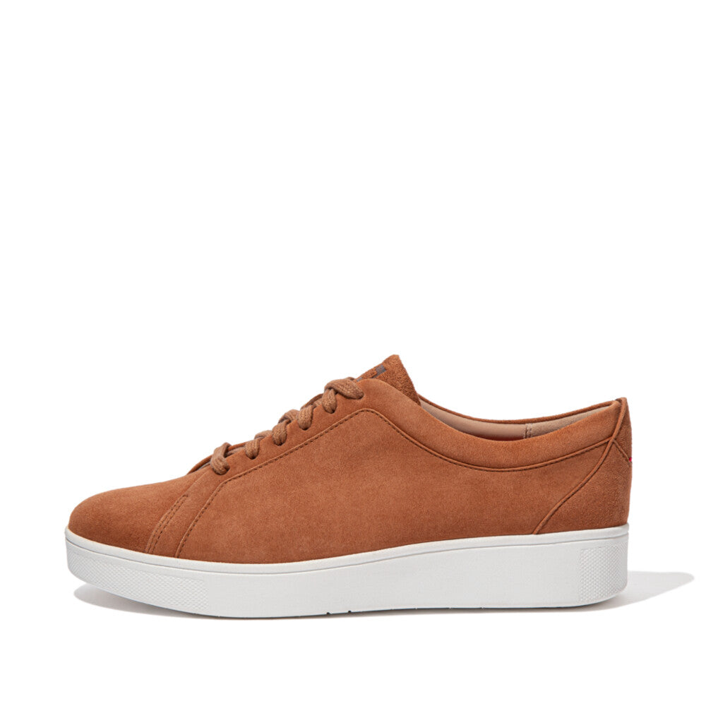 FitFlop FitFlop RALLY Suede Trainers  Light Tan 4 