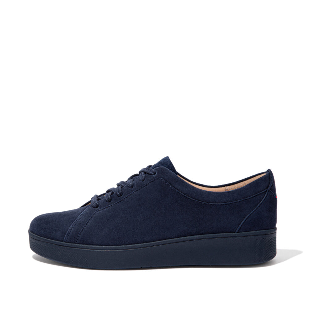 FitFlop Rally Suede Trainers Anatomicush Midnight Navy 3