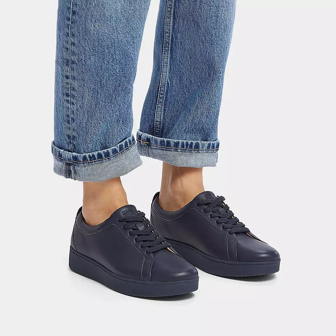 FitFlop Rally Leather Trainers Anatomicush