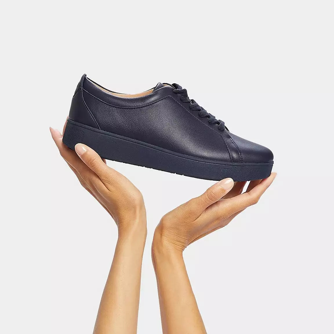 FitFlop Rally Leather Trainers Anatomicush