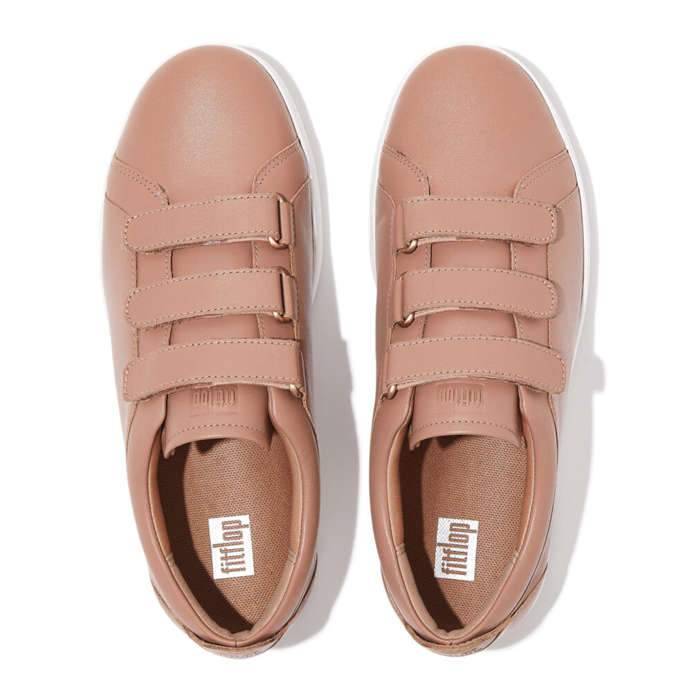 FitFlop Rally Strap Leather Trainers Anatomicush