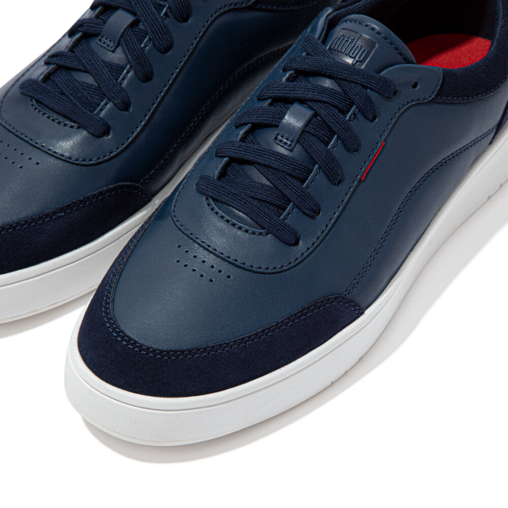 FitFlop Rally X Leather Trainers Anatomicush