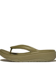 Recovery Toe-Post Sandals RelieFF Microwobbleboard Camo Green 3