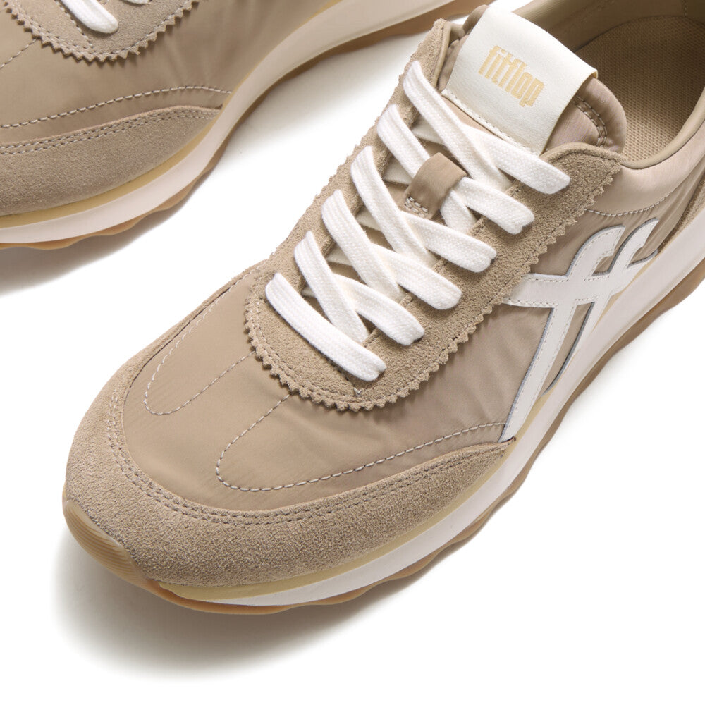 FitFlop FitFlop RETRO-Q FF Fabric/Suede Trainers SNEAKER