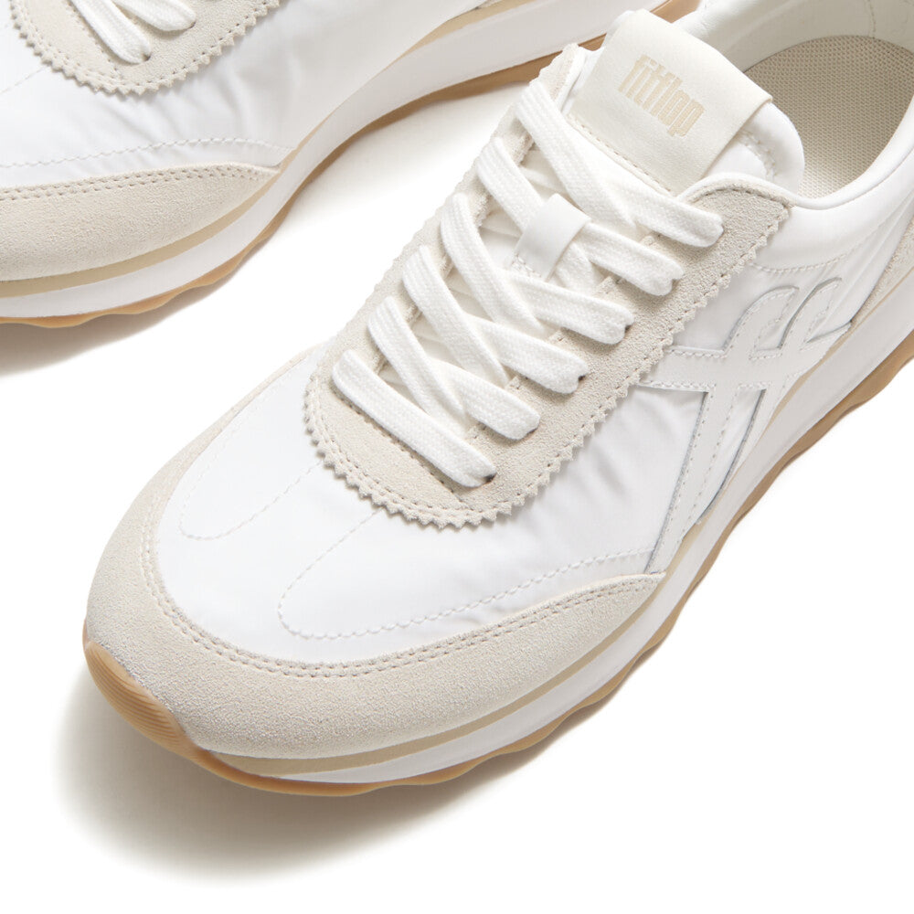 FitFlop FitFlop RETRO-Q FF Fabric/Suede Trainers SNEAKER