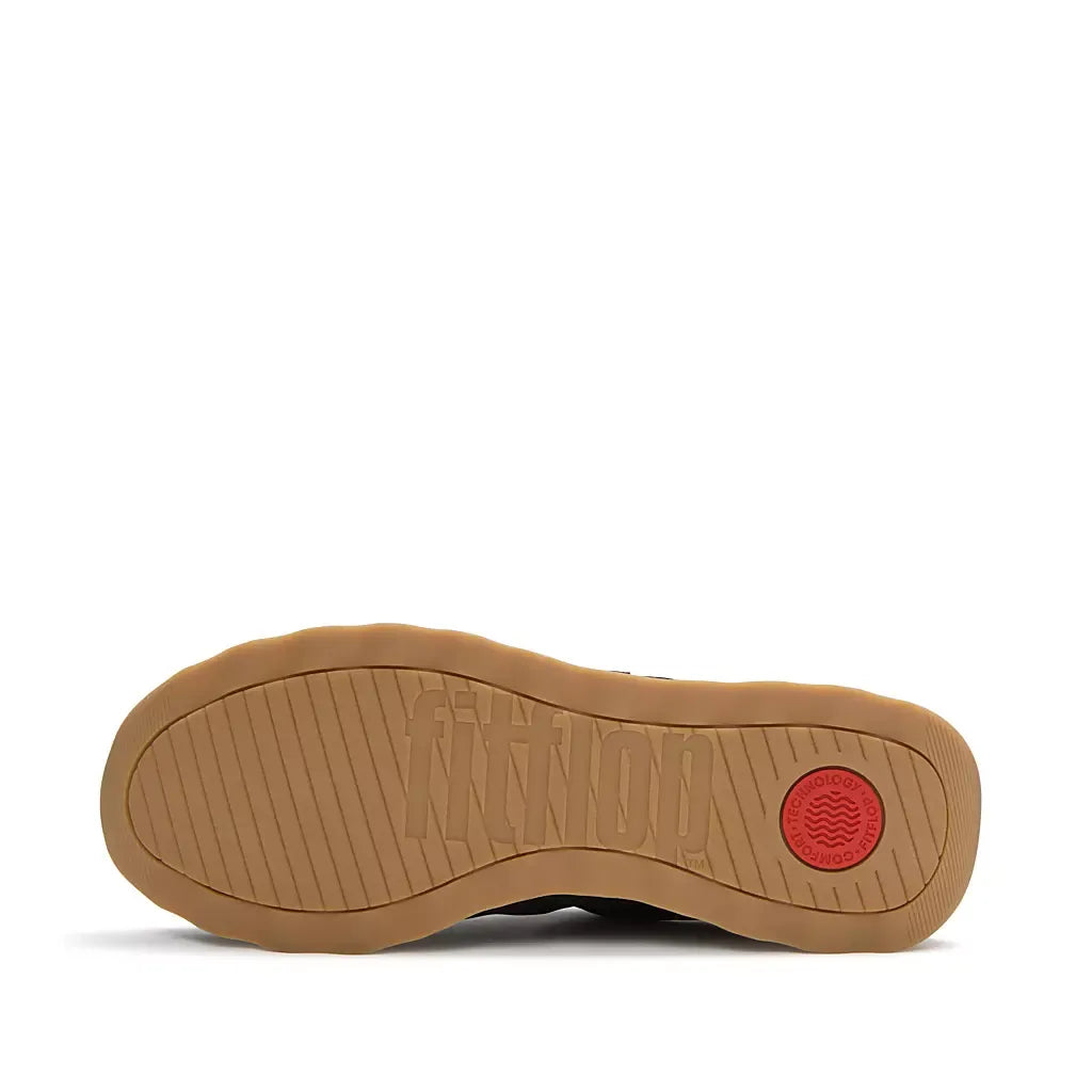 FitFlop FitFlop Men's Retro-Q FF Fabric/Suede Trainers Sneaker