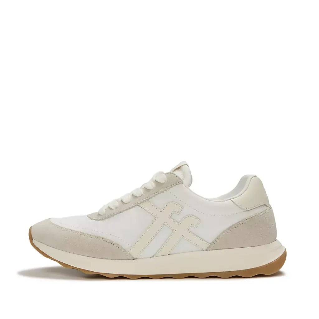 FitFlop RETRO-Q FF Mens Fabric/Suede Trainers