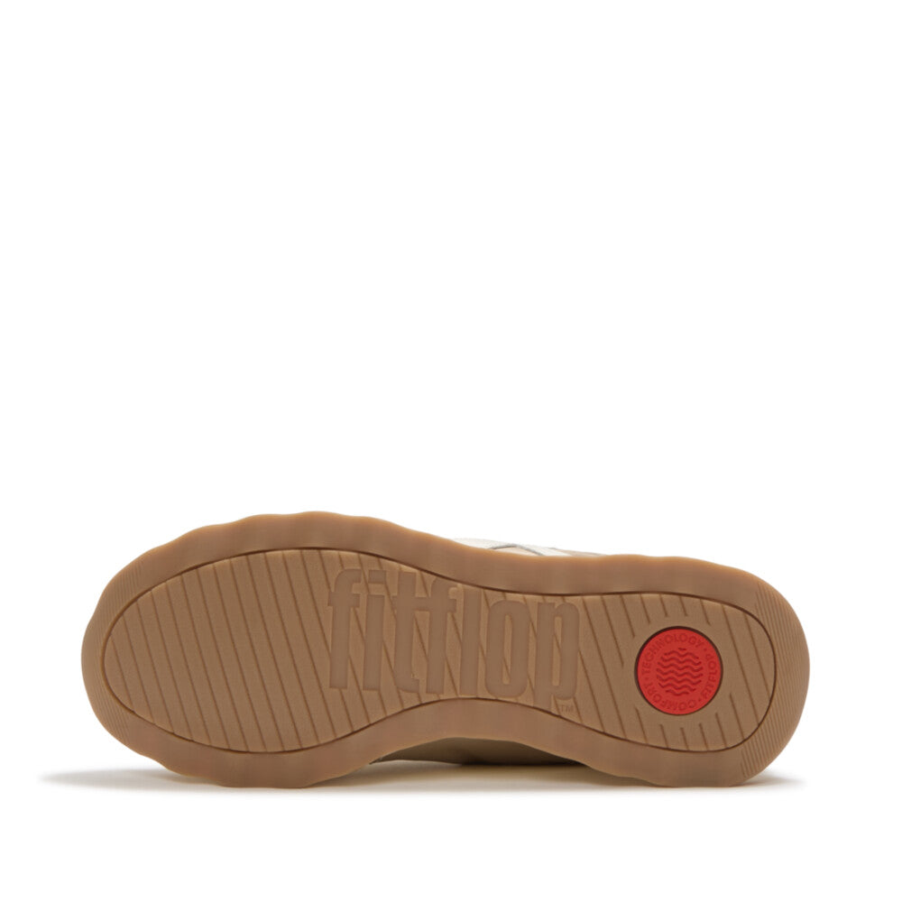 FitFlop FitFlop RETRO-Q FF Metallic-Fabric/Suede Trainers SNEAKER