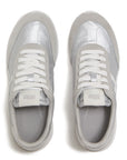 FitFlop FitFlop RETRO-Q FF Metallic-Fabric/Suede Trainers SNEAKER