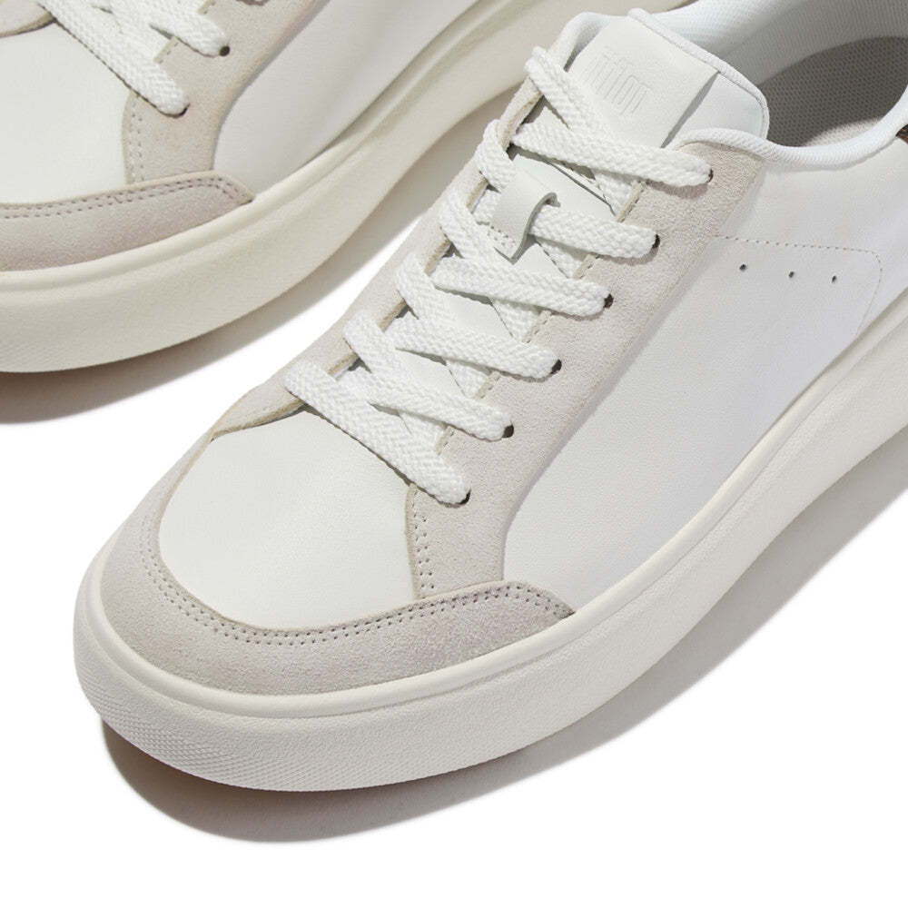 FitFlop RTG Leopard back Leather/Suede Sneaker